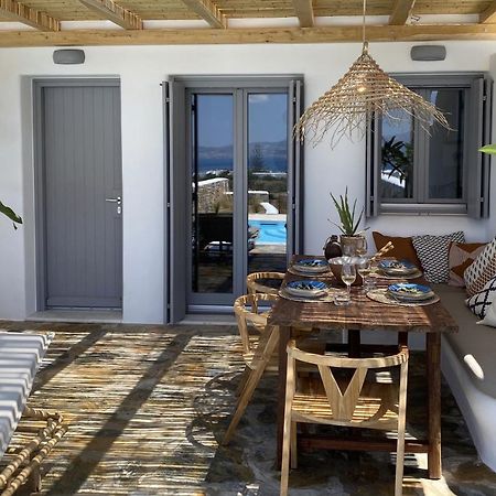 Villa Ypsilon Naxos - Luxury Holiday House With Amazing Sea View & Private Pool Agia Anna  Bagian luar foto